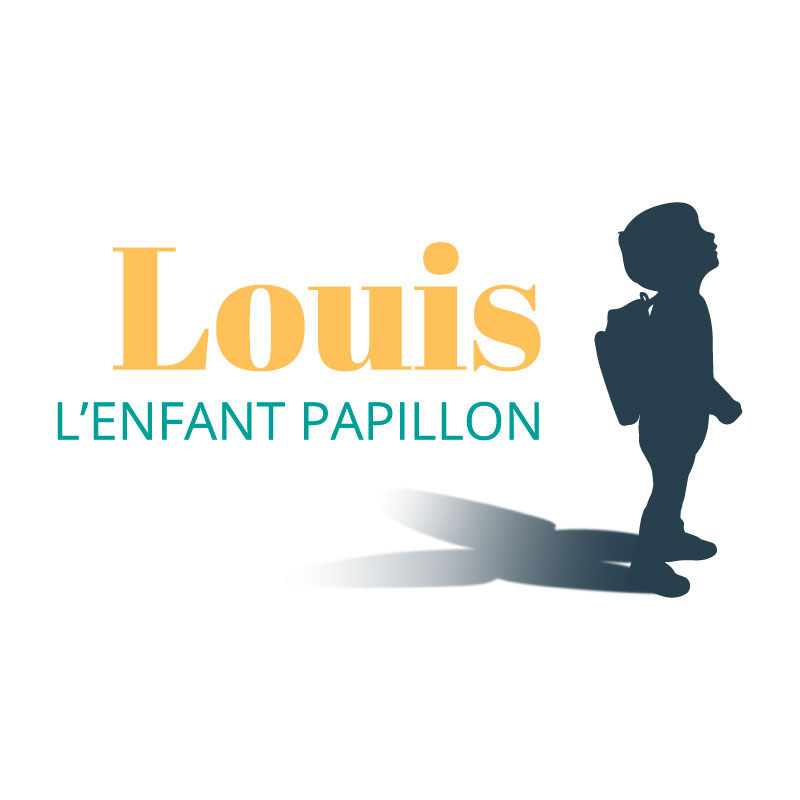 Logo complet Louis l'Enfant Papillon